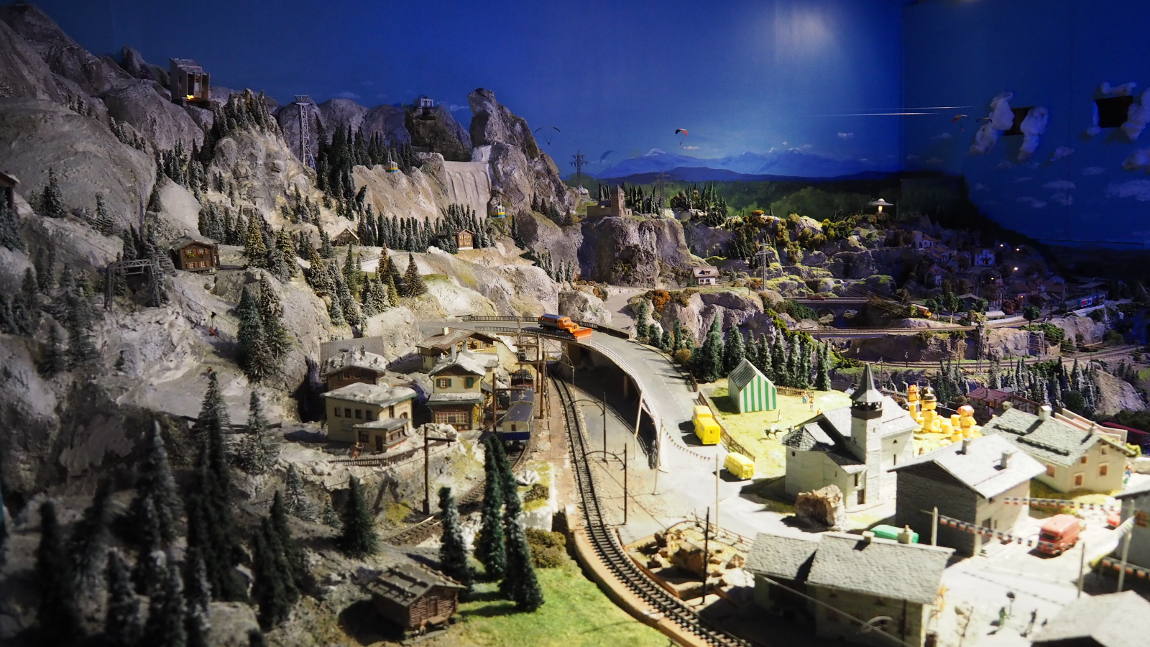 Les Alpes imaginaires du musée du train miniature
